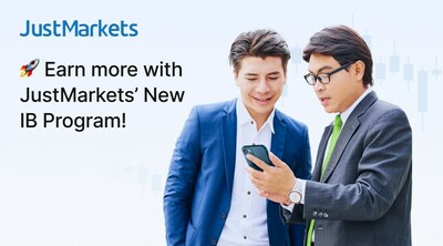 JustMarkets, has proudly launched its upgraded Introducing Broker (IB) program