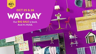 Wayfair Kicks off Holiday Shopping with Second Way Day October 25-26