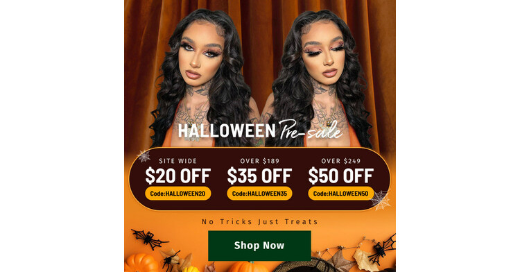 Amazing Discounts: Klaiyi Hair Halloween Sale Event Amazing Discounts: Klaiyi Hair Halloween Sale Event