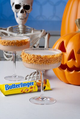 Adults can now enjoy their favorite Halloween candy as a cocktail with the “Butterfinger-Tini”