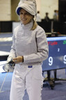 Lydia Fabry 2023 Women's Vet Sabre World Champion – Photo by: Serge Timacheff for USA Fencing