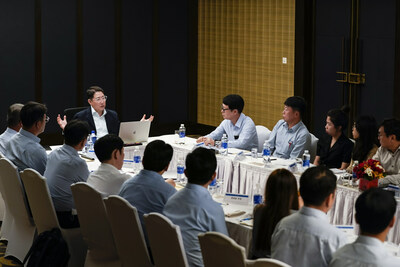 Chairman Cho is attending Vietnam subsidiary meeting