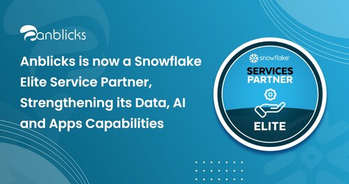 Anblicks Snowflake Elite Tier Partnership