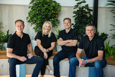 (L-R) RevRoad Capital founding team: Scott Petersen, Rachelle Morris, David Mann, and Bart Skalla.