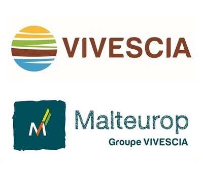 Malteurop, Groupe VIVESCIA Logo (PRNewsfoto/Malteurop, Groupe VIVESCIA)