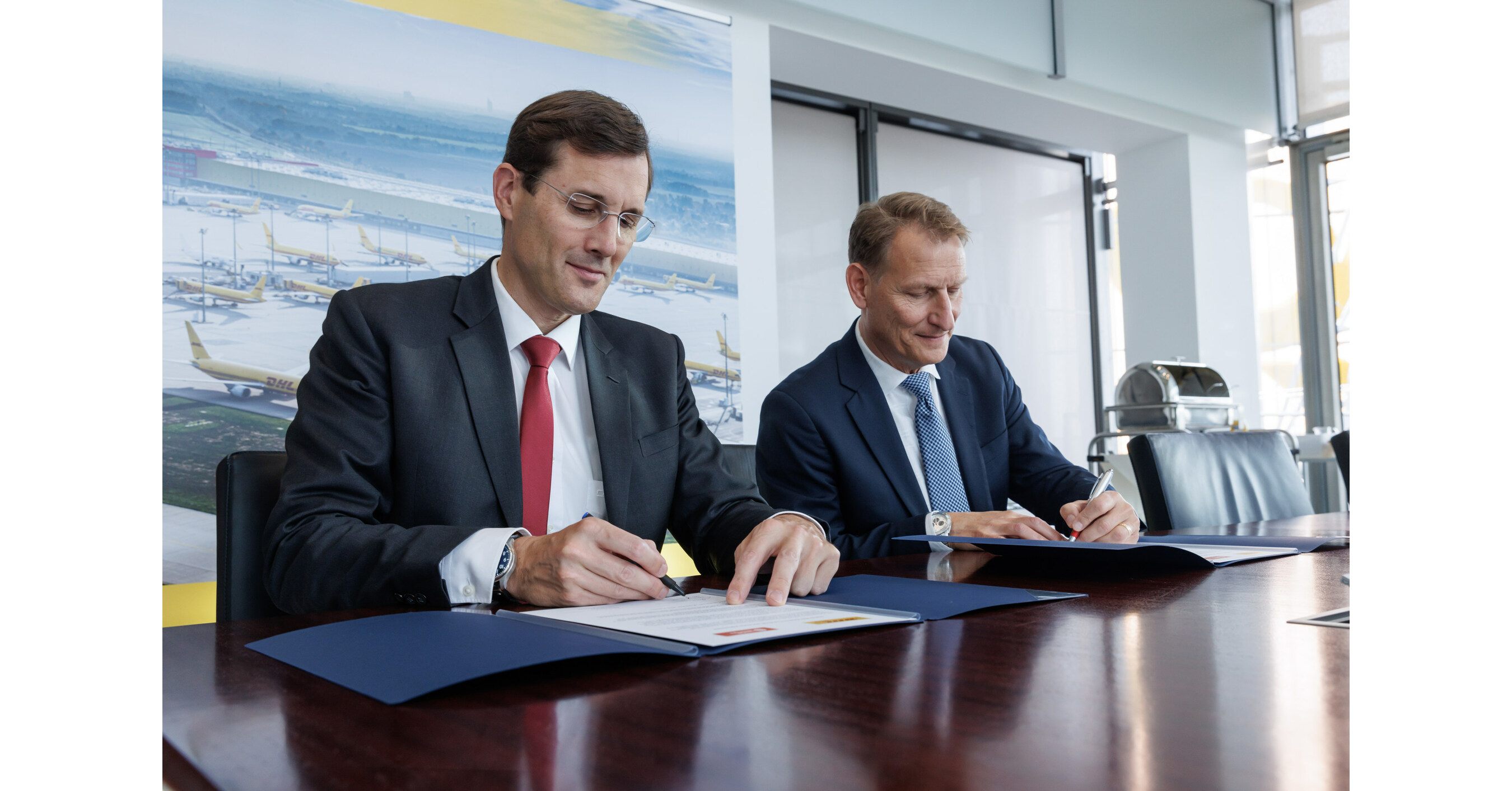DHL Express and World Energy agree to global partnership to speed up  aviation decarbonization via Sustainable Aviation Fuel Certificates