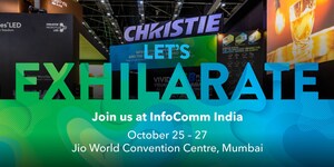 Christie to showcase complete visual and integrated solutions for live events and visitor attractions at InfoComm India 2023