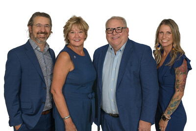 United Real Estate | DFW Properties leadership team. L to R: Wes Griffin, Brenda Cole, Andy Bearden and Terica Brackett