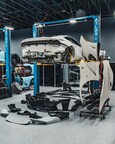 The rebuilding and full carbon body conversion of the 812 Superfast Ferrari