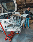 Richard Rawlings of Gas Monkey Garage inspecting the rebuild of the 812 Superfast Ferrari