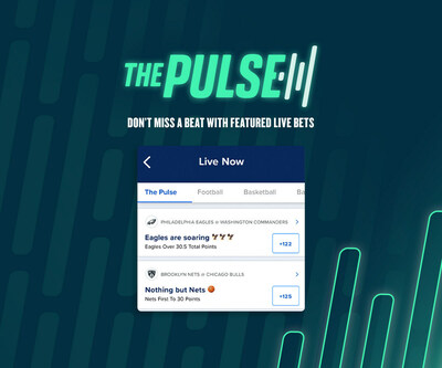 The Pulse is a new curated experience on FanDuel Sportsbook that follows the biggest storylines in sports and offers narrative-driven live bets on the moments that matter most.