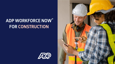 ADP Workforce NowⓇ for Construction is the first comprehensive HCM solution built for the unique challenges of the construction industry