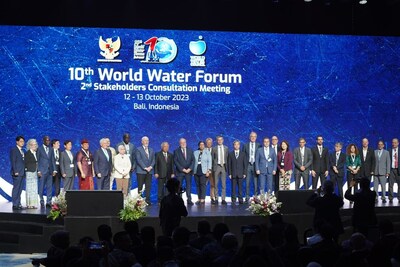 Cérémonie d'ouverture de la 2e réunion de consultation des parties prenantes (PRNewsfoto/Secretariat of the 10th World Water Forum)