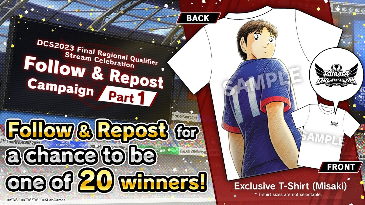 Captain Tsubasa: Dream Team Dream Championship 2022 Finals Stream Live on  December 10th and 11th! Chance to Win Amazing Prizes in the Present  Campaign!, News