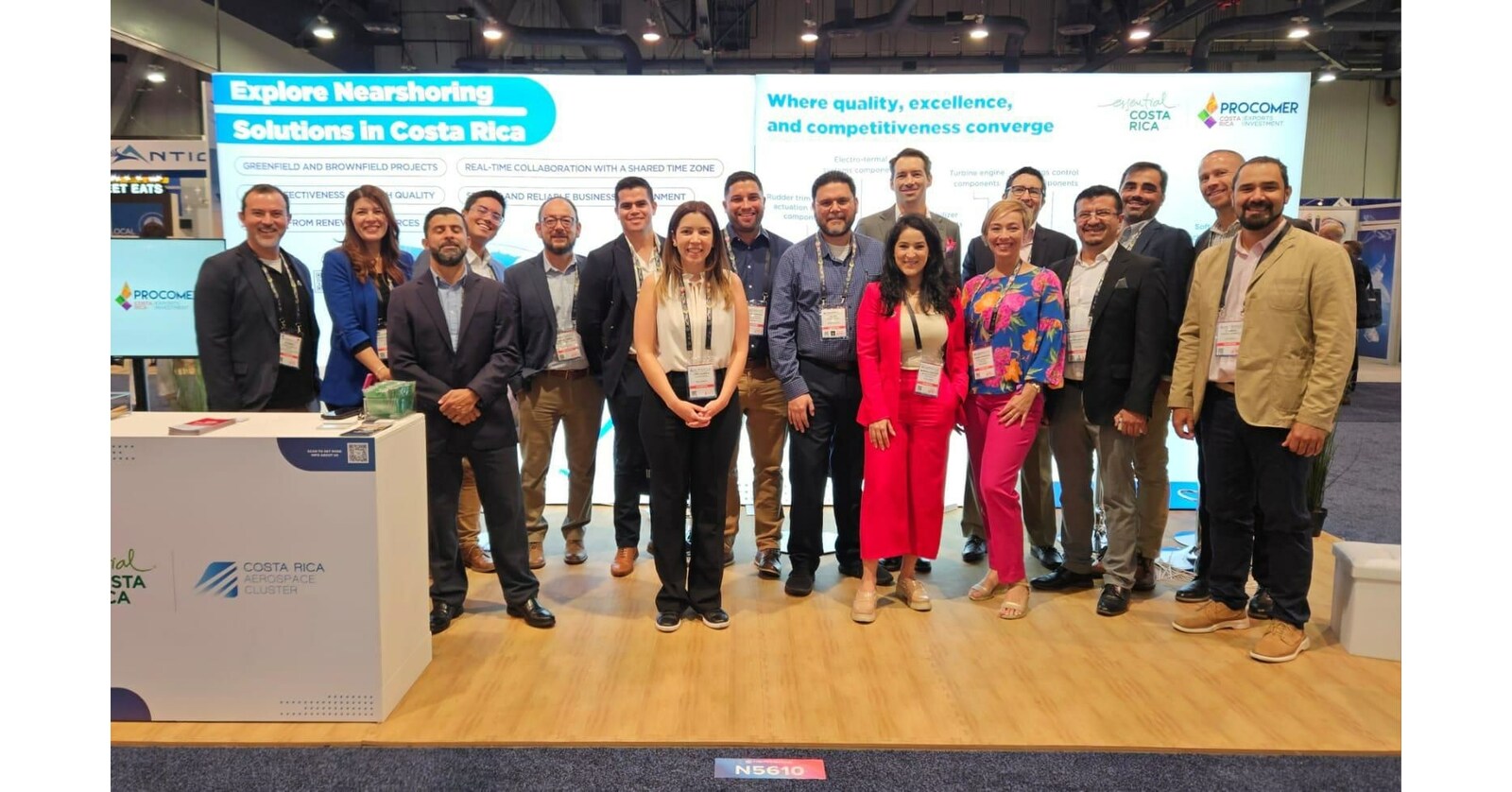 PROCOMER promotes the Costa Rican aerospace industry at the most important international trade fair of the sector. PROCOMER promotes the Costa Rican aerospace industry at the most important international trade fair of the sector.