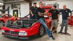Richard Rawlings and the Gas Monkey Garage crew at the beginning of the Testa build