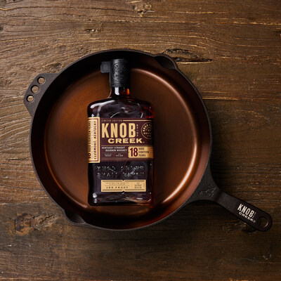 Knob Creek x Smithey 18x Seasoned Limited Edition Cast Iron Skillet