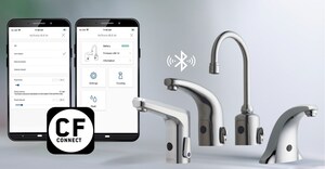 Chicago Faucets' Touchless are Bluetooth® Enabled with CF Connect App to Simplify Water Management