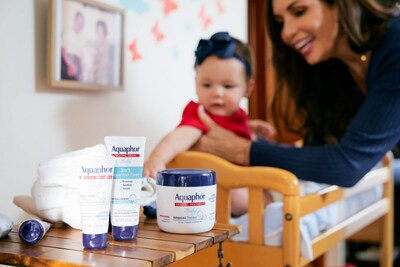 Aquaphor®, a dermatologist and pediatrician recommended brand known for helping to heal a range of dry, compromised skin conditions for nearly 100 years, has launched a partnership with NBCUniversal featuring Giselle Blondet, Telemundo personality, to showcase the multiple uses of Aquaphor® Baby Healing Ointment across generations.