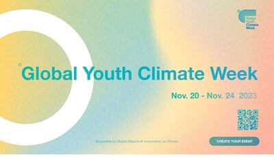 Global Youth Climate Week abre sitio web oficial al público