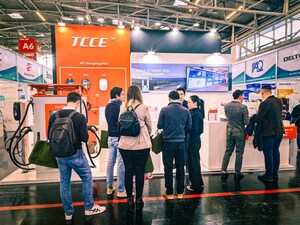 TCCE war mit intelligenten Ladeprodukten auf der eMove360° Europe 2023 vertreten