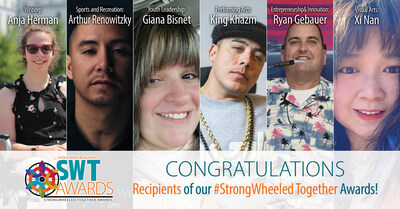 Congratulations to the winners of United Spinal Association's StrongWheeled Together awards!