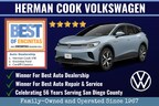 Herman Cook Volkswagen Excels in 2023 Encinitas Advocate Readers Poll