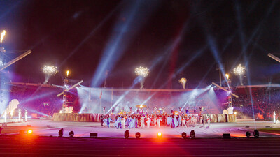 Opening Ceremony Pan American Games Santiago 23