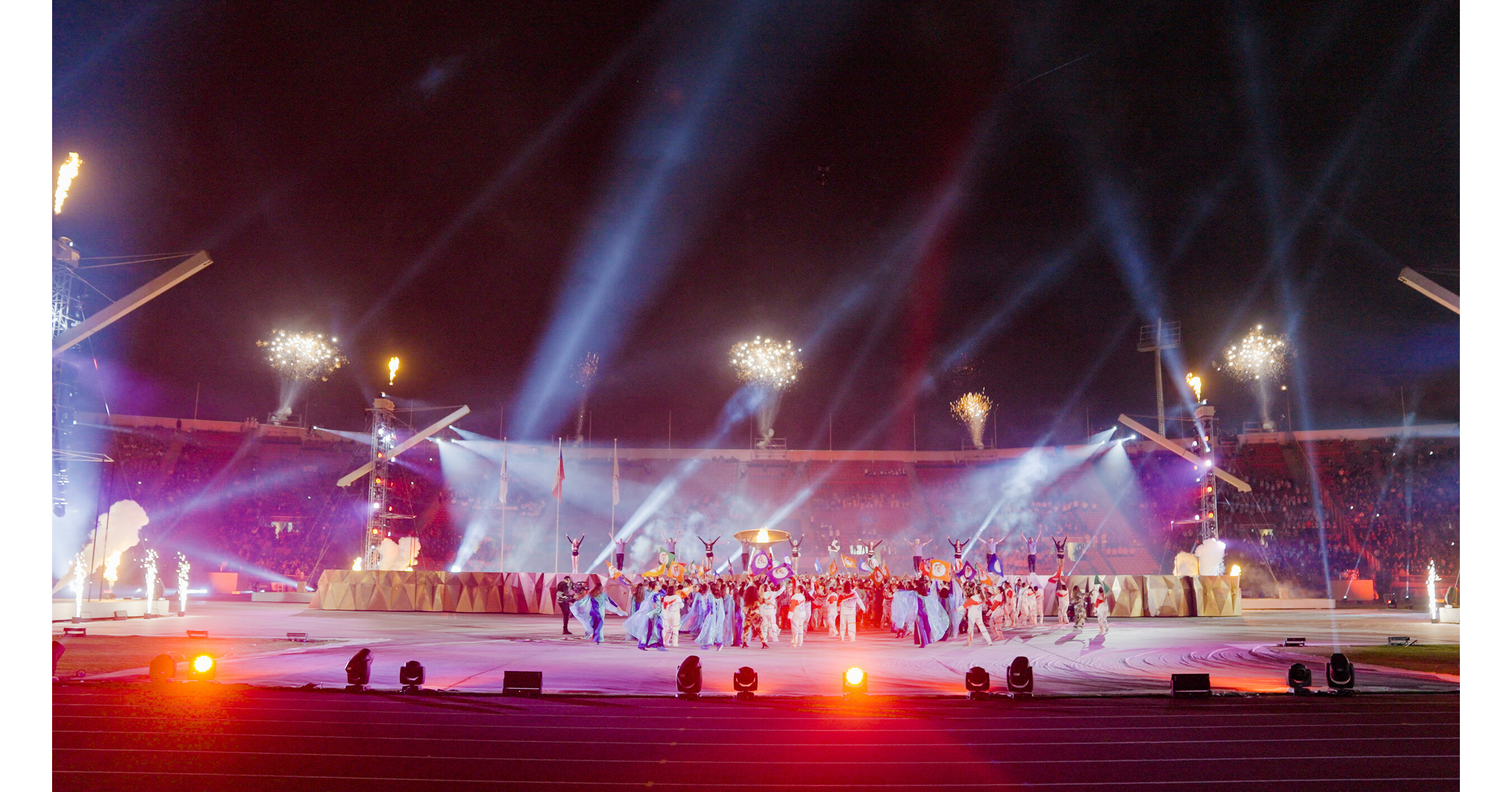 CHILE SHINES WITH A SPECTACULAR OPENING CEREMONY OF THE PAN AMERICAN