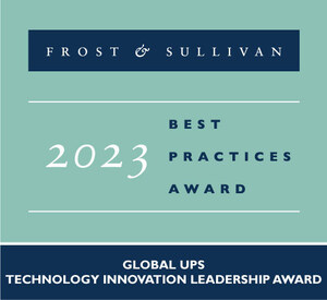 Centiel Earns Frost &amp; Sullivan's 2023 Global Technology Innovation Leadership Award for Delivering Superior Energy-efficient UPS Systems