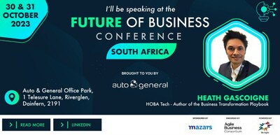 Future of Business Conference Key Note Speaker HOBA TECH CEO