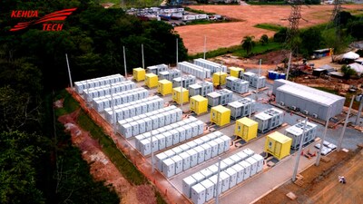 El mayor proyecto de BESS de Brasil (PRNewsfoto/Kehua Digital Energy)