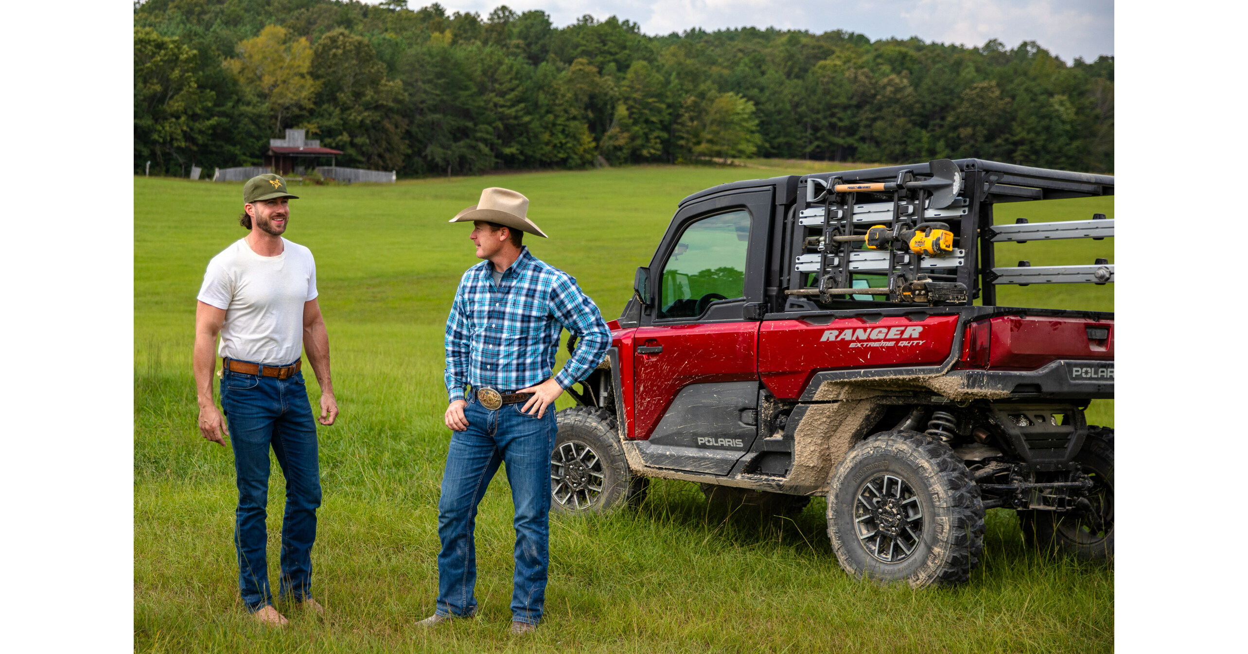 COUNTRY MUSIC STAR RILEY GREEN AND PRO RODEO STAR TYSON DURFEY SHINE ...