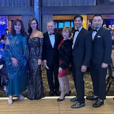(Pictured left to right) Patty McIntosh, Master Esthetician; Yvonne Dellos, MSN, FNP-BC; Renato Saltz, MD, FACS; Diane Duncan, MD, FACS; Suneel Chilukuri, MD, FAAD, FACMS; Ethan Min, CEO of BENEV