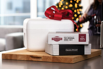 According to a recent Harris Poll commissioned by Omaha Steaks, over fifty percent of shoppers consider a steak or wine-related gift to be a “sure thing” – a present guaranteed to bring holiday cheer – when it comes to holiday gifting.