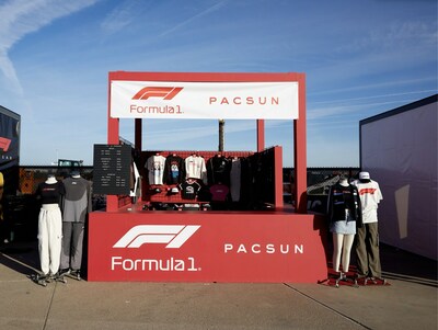 PACSUN MAKES FORMULA 1® DEBUT WITH FASHION ACTIVATION IN AUSTIN FOR THE FORMULA  1 LENOVO UNITED STATES GRAND PRIX 2023