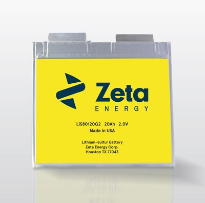 Zeta Energy 20 Ah cell