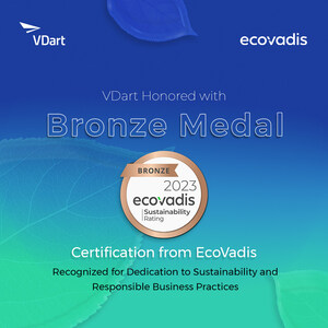 VDart Inc. Attains Significant Sustainability Milestone with EcoVadis Bronze Medal Certification