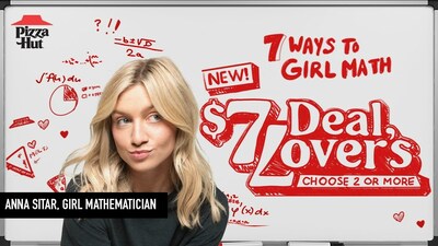 PIZZA HUT ANNOUNCES NEW $7 DEAL LOVER’S™ MENU WITH SEVERAL FAVORITES AT A PRICE WORTH LOVING