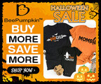 Halloween Spirit Takes Over with BEEPUMPKIN's Family Matching Halloween Shirts