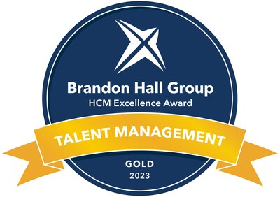 Brandon Hall Group Talent Management Gold Award (CNW Group/SuccessFinder)