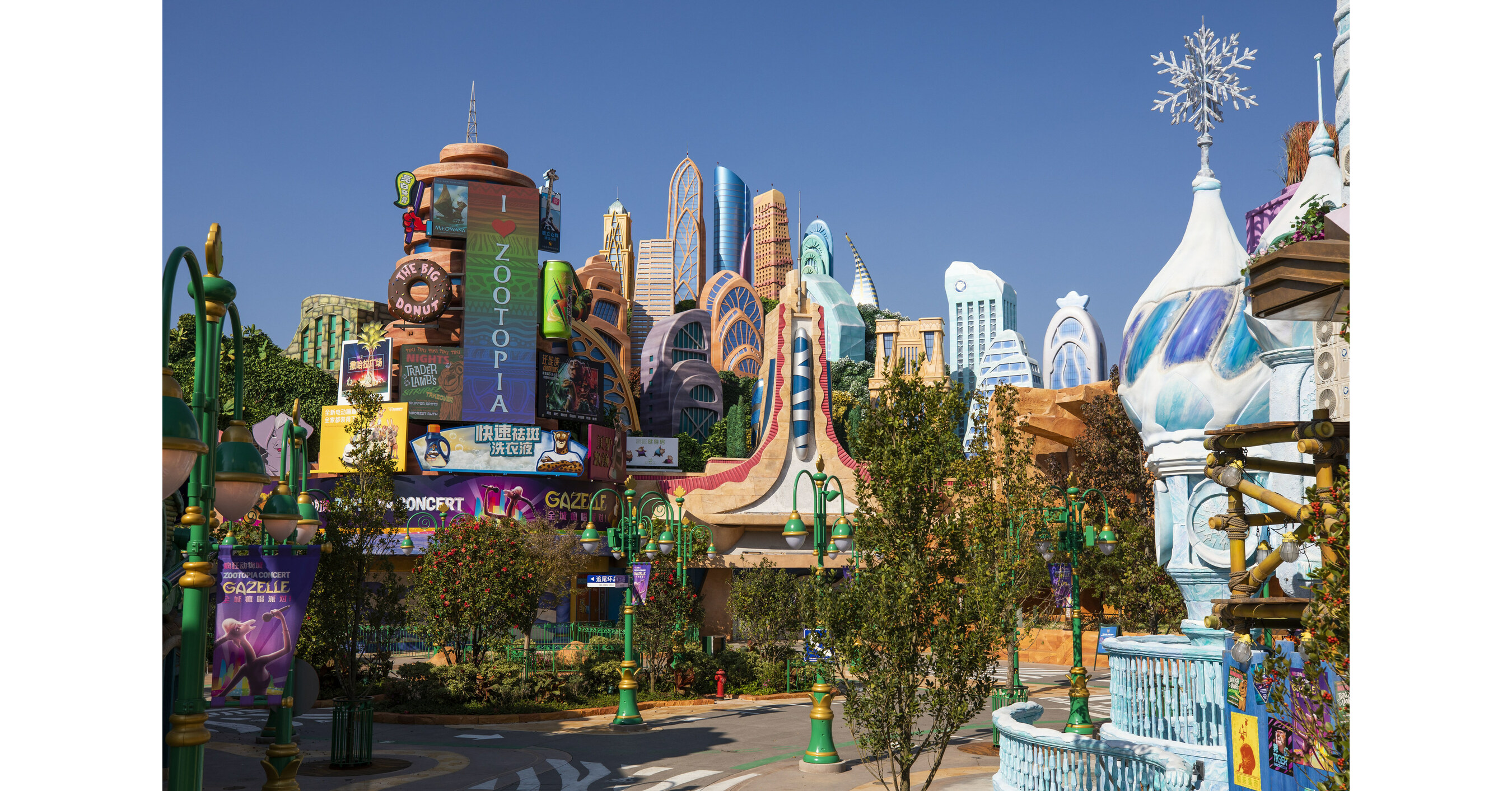 New Shanghai Disney's 'Zootopia' Attraction & Dining Info