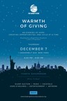 For A Bright Future Foundation Announces Annual Fundraising Event, "Warmth of Giving," for December 7, 2023, in New York City