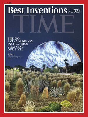 TIME international cover featuring the Best Inventions list. (PRNewsfoto/Alitheon)