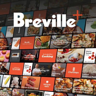 Both new and existing Breville appliance owners can access Breville+, which features dynamic step by step video recipes from an unparalleled range of food experts including The New York Times, America’s Test Kitchen, Serious Eats and ChefSteps, that have all been tested and tuned exclusively for Breville’s range of award winning appliances.