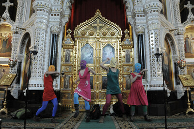 Punk Prayer, 2012 ©Pussy Riot (Groupe CNW/Musée d'art contemporain de Montréal)