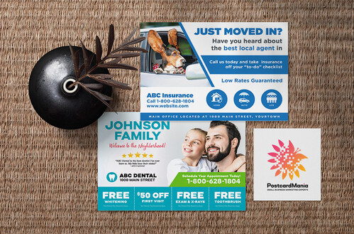 One of PostcardMania's longest standing direct mail automation products, New to Town, has been revamped. New to Town is a new mover marketing program that automatically identifies new movers in a designated area and targets them with a personalized mail piece much like you see above. PostcardMania's latest iteration of the product will allow businesses to target new movers using real-time data, meaning postcards are mailed every business day as new movers arrive in their service area.