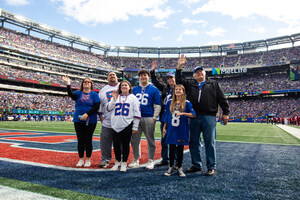Wendy's Celebrated the Next Generation of Sideline Reporters with the 2023 New York Giants Jr. Reporter Sweepstakes