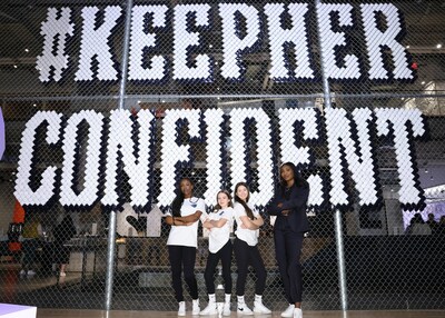 Dove partners with Venus Williams and young athletes to celebrate the launch of Body Confident Sport, a first-of-its-kind Online Coaching Program, Co-Developed With Nike, to Help Build Body Confidence in Girls Globally. Photo Credit: JP Yim for Getty