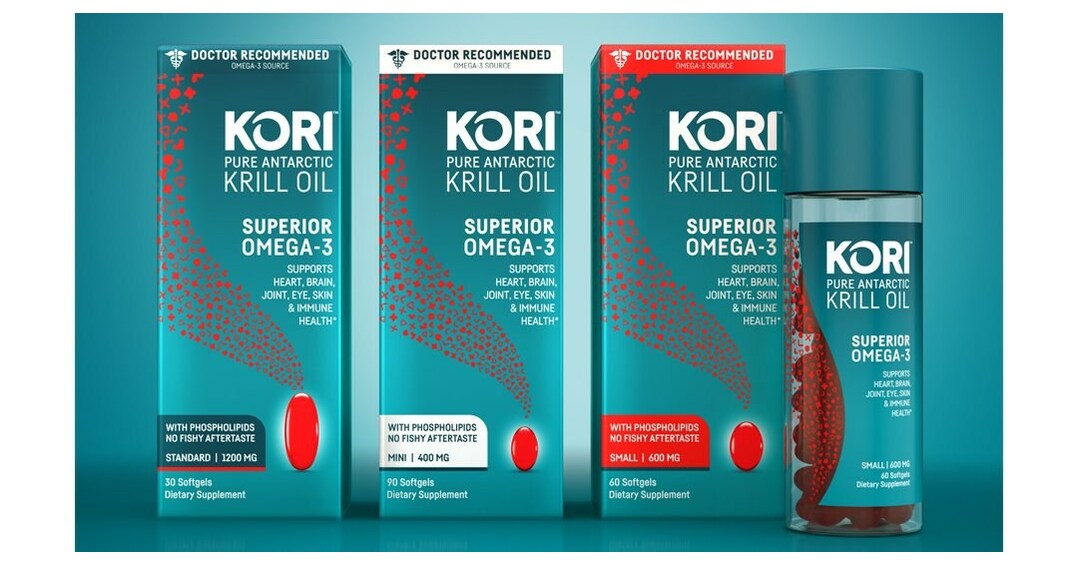 Kori Krill Oil Omega3 Wins Best Comprehensive Health Supplement 2023